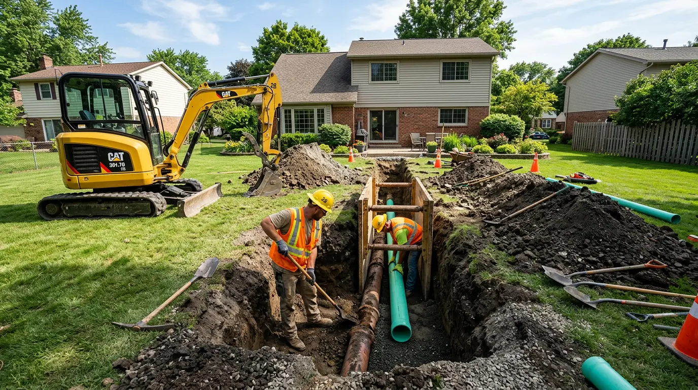 Sewer Backup in Slippery Rock, PA